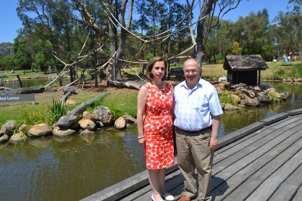 Lebanese ambassador for Australia and New Zealand Jean Daniel with his wife MireillePhoto: Anthony Cini