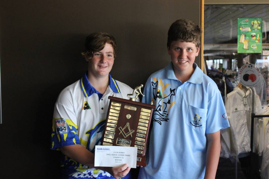 Kaium Jones and Mitch Bellingham were the undefeated winners in the under-14s division.