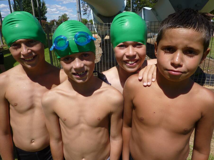 Orana Heights Public school s senior boys relay team consisting of Aiden Lake, Anthony Charters, Sam Bass and Kenny Bell. The boys placed a commendable 12th in their event.