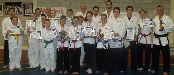 The Subak Martial Arts group after their recent grading night.