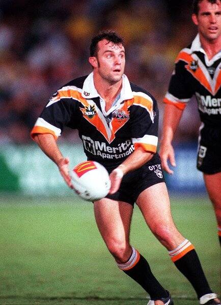Group 9 captain-coach Craig Field during his days in the NRL with Wests Tigers.