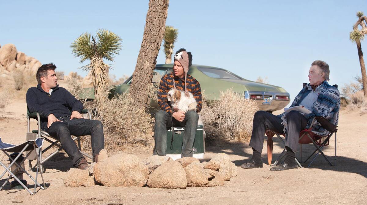 Colin Farrell, Sam Rockwell and Christopher Walken bring out their crazy side in Seven Psychopaths.