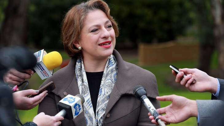 Sophie Mirabella is facing a tough battle to hold onto her country Victorian seat of Indi against an independent challenge. Photo: John Russell / Border Mail