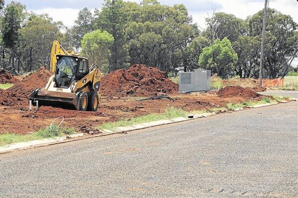 Dubbo City Council is in the midst of developing the residential Keswick Estate. Photo: AMY MCINTYRE