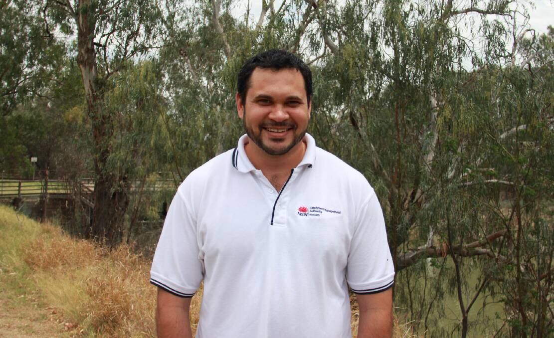 Ricky Archer, Aboriginal knowledge officer for the Western Catchment Management Authority (CMA).