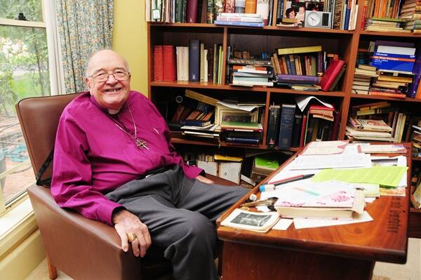 Bishop Graham Walden will celebrate both his 80th birthday and the 30th anniversary of his consecration as a bishop this weekend.               Photo: AMY GRIFFITHS