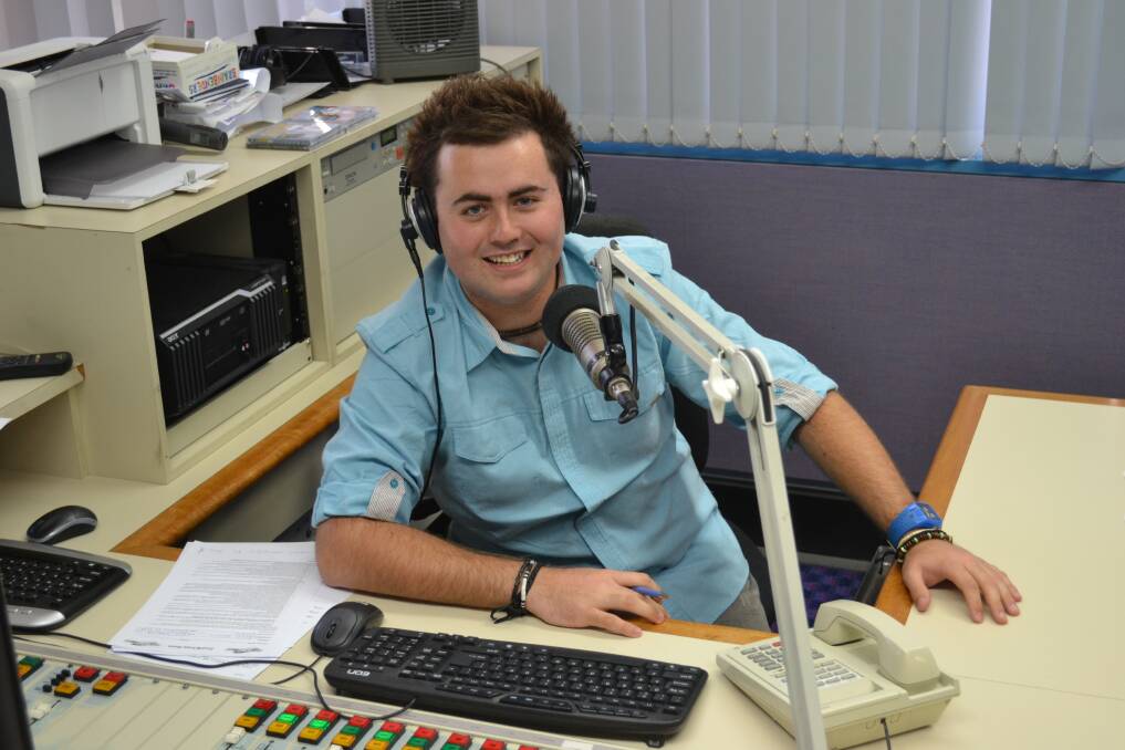 Radio announcer Dene Broadbelt is excited to make his mark in the top job at a radio station in Golburn. PHOTO: ABANOB SAAD