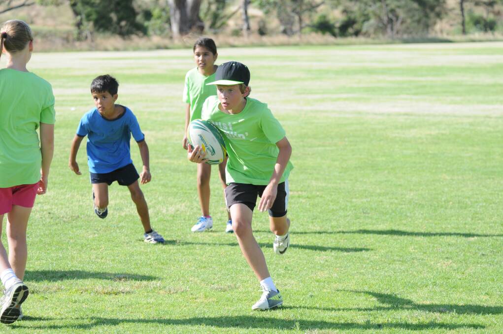 Speed Demons player Jack Young in open space.