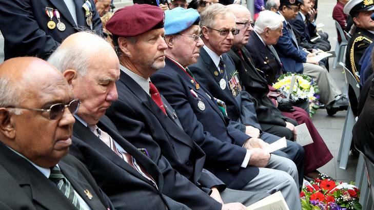 Veterans remember their mates.
