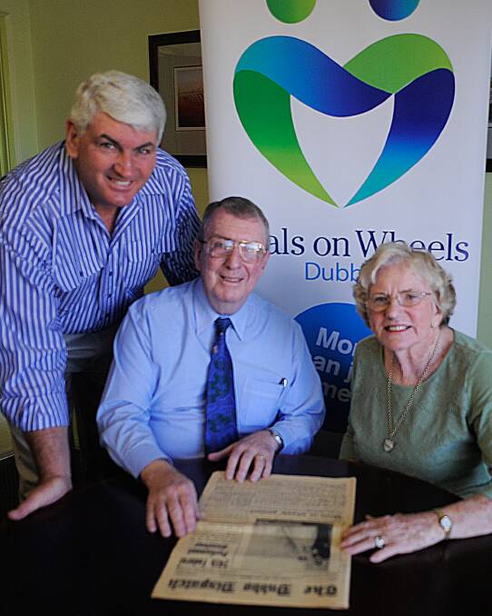 Peter English, Ray Nolan and Maureen McKay are part of the dedicated Meals on Wheels team. 
Photo:?BELINDA SOOLE