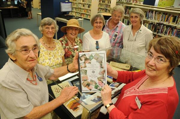 CWA Macquarie Group members Joan Yeo, Glad Storey, Helen Norris, Denise Quealy, Jean Snelson, Bev Cameron and Sandra Smith are celebrating their 80th anniversary with the release of a book covering the history of local branches, a history exhibition and the donation of association more than tea and scones.