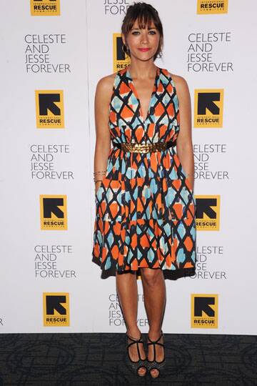NEW YORK, NY - AUGUST 01:  Actress Rashida Jones attends the "Celeste And Jessie" New York Premiere at Sunshine Landmark on August 1, 2012 in New York City.  (Photo by Jamie McCarthy/Getty Images)