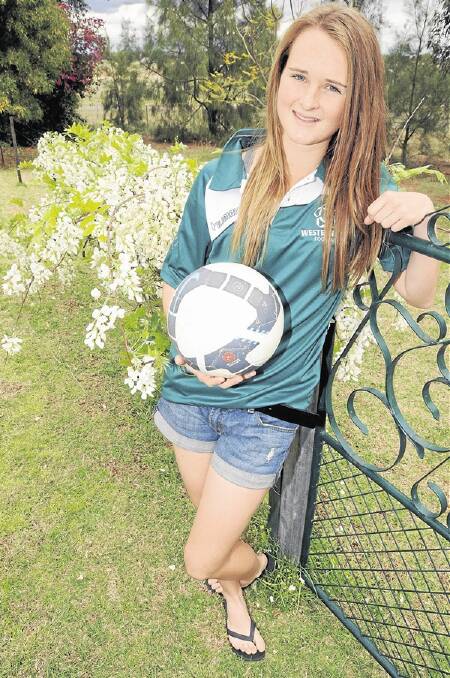 Dubbo’s Tayla Braithwaite will captain Western in the NSW State Girls Football Championships at Lady Cutler this week.