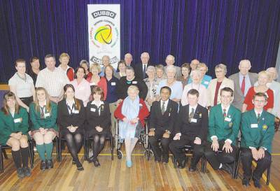 This year’s school captains mixed with previous school captains from as far back as 1942.