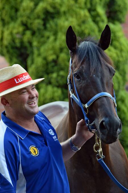 Trainer Peter Moody with his champion mare Black Caviar. Having names like Moody s involved with this weekend s Wellington Boot can only help the reputation of local racing. 	Photo: Getty Images