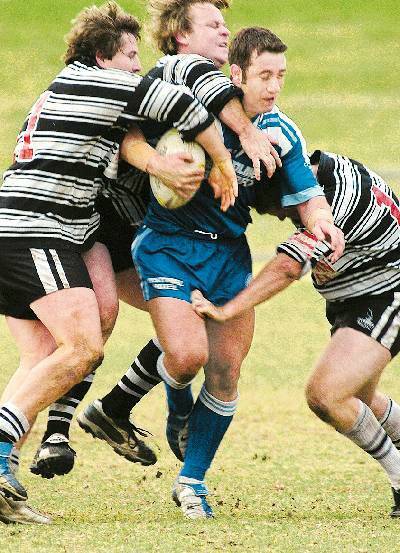 Macquarie's Country hooker, Darren Jackson on the boil for the Raiders against Forbes. Jackson will turn out for Country against Queensland Country at Murwillumbah on Saturday night.