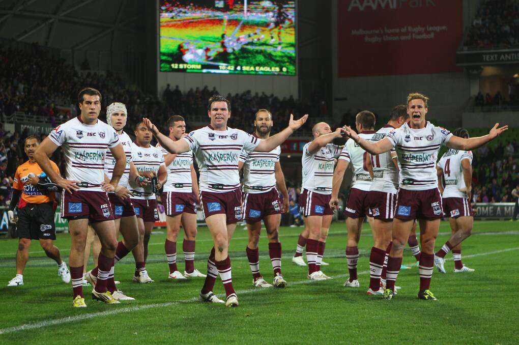 The Manly sea Eagles may be playing a game at Apex Oval in 2014, with club officials and Group 11 in discussions.