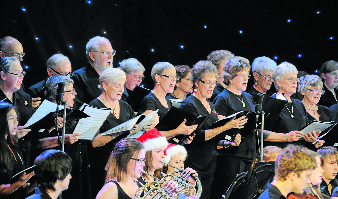 ORANGE: Organisers of this year’s Carols by Candlelight could not have hoped for more perfect weather for the annual Christmas celebration on Saturday night. Orange City Council project officer Cathy Thomas said the evening was a great success. Photo: STEVE GOSCH