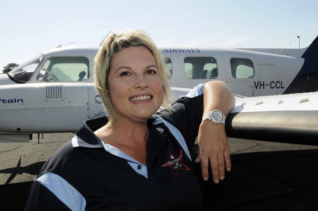 BATHURST: It was less than a year ago that Tammy Augostin decided to trade in her corporate career for life as a pilot.  The 42-year-old decided to leave her job as a national trainer for Proctor and Gamble and accepted a position with Panorama Airways at Bathurst Regional Airport.