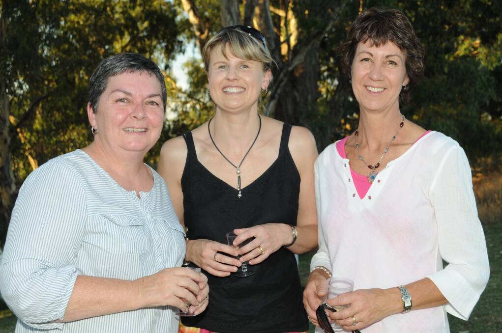 Cathy Young, Meg Strang and Maree Simpson