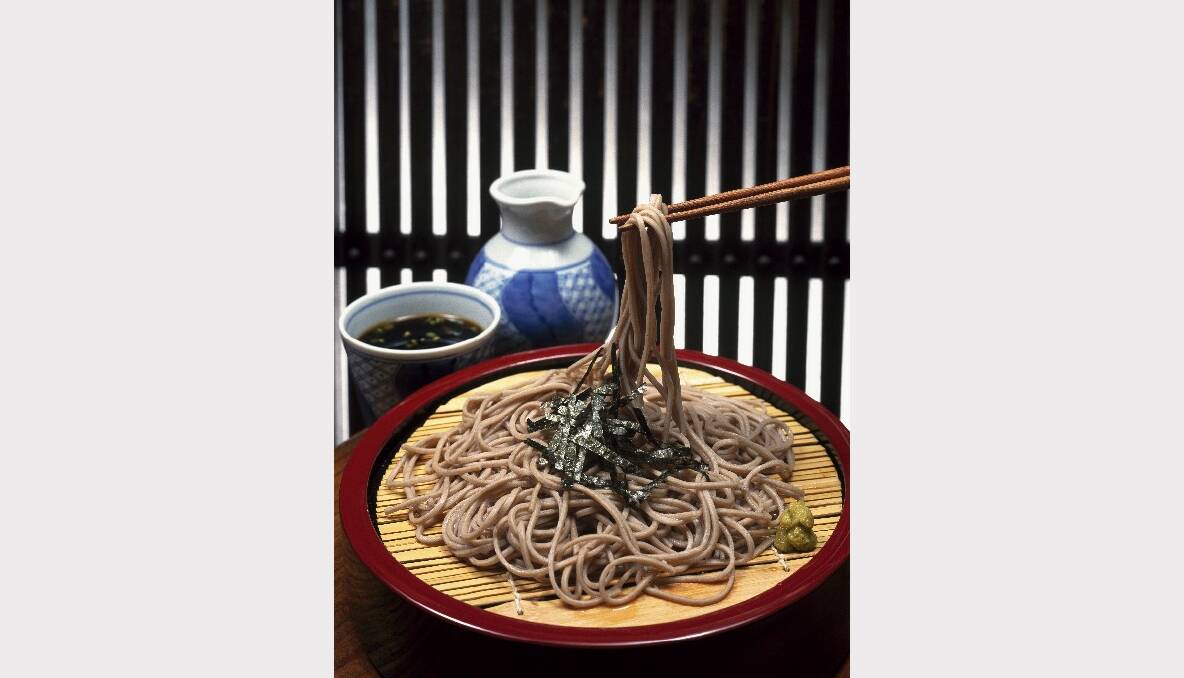 Japanese creation using buckwheat noodles. Photo: gettyimages.com