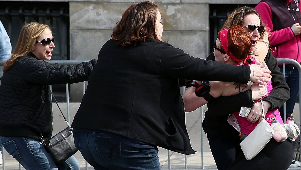 An outpouring of human kindness followed twin bomb blasts in Boston on Monday. Photo: Getty