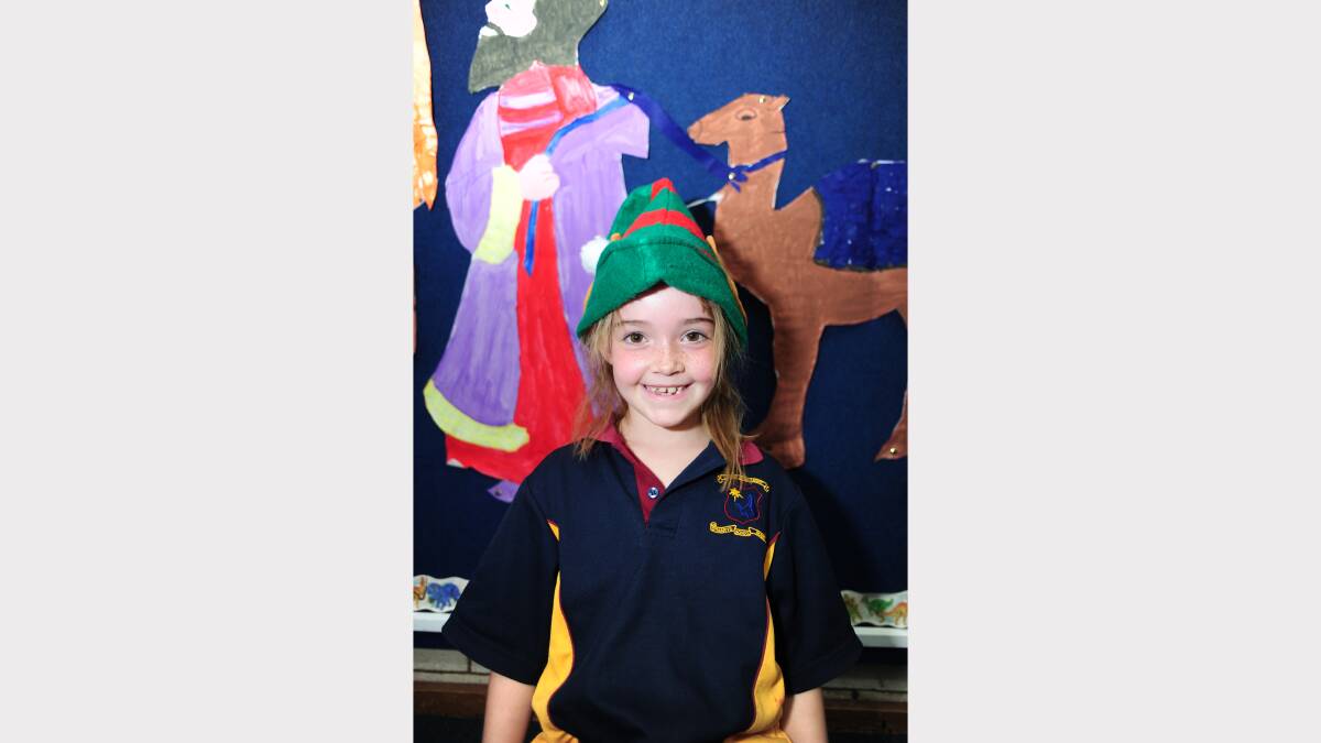 ALL I WANT FOR CHRISTMAS: St Mary's Primary School kindergarten student Rene Settree would like a skate board and roller blades. 