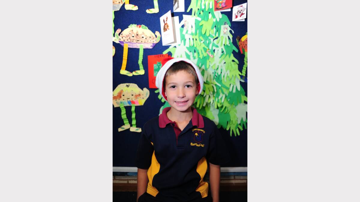 ALL I WANT FOR CHRISTMAS: St Mary's Primary School kindergarten student Nate Bayliss would like a BMX bike. 