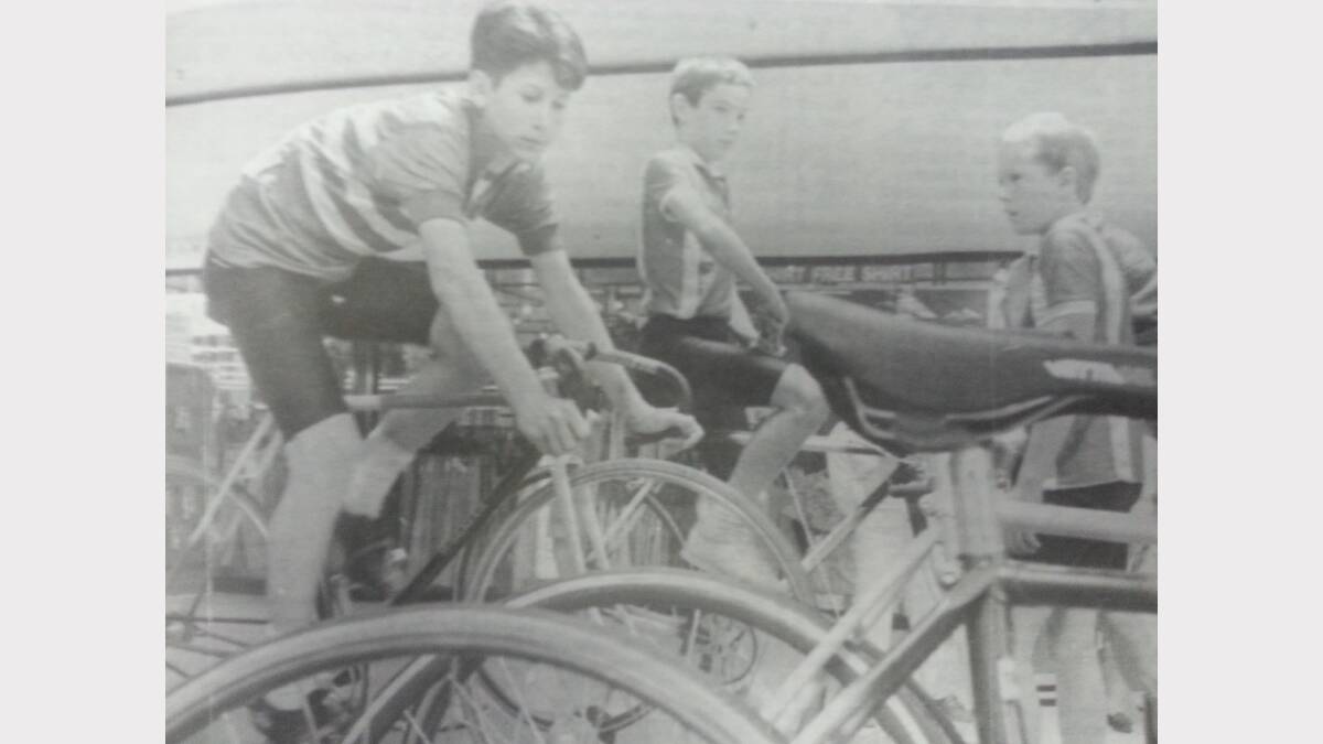 Dubbo Cycle Club junior members. 