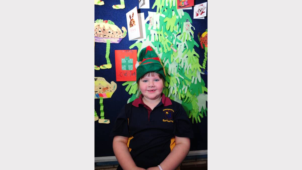 ALL I WANT FOR CHRISTMAS: St Mary's Primary School kindergarten student Gabrielle Kilgour would like Bingles. 
