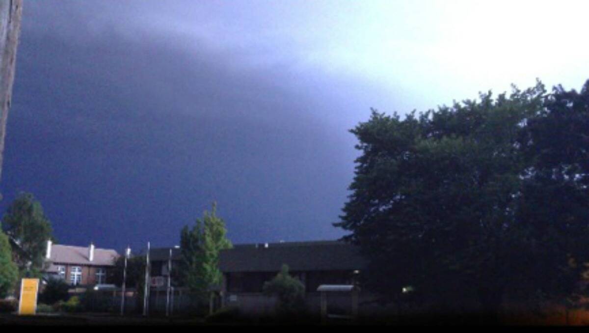 Storm in Orange.  via CWD iPhone app.
