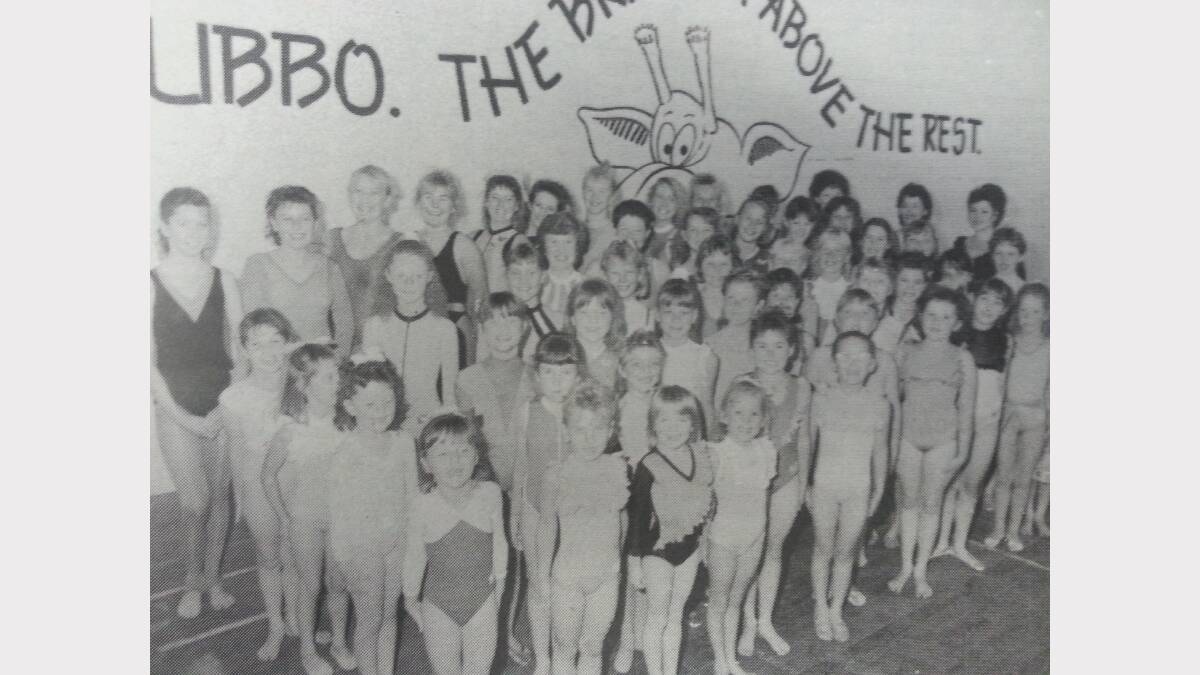 Junior members of the Dubbo RSL Physical   Culture Club. 