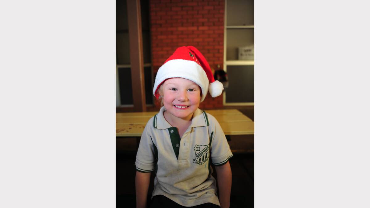 ALL I WANT FOR CHRISTMAS: Dubbo North Public kindergarten student Alexis Sneesby would like a Dolly. 