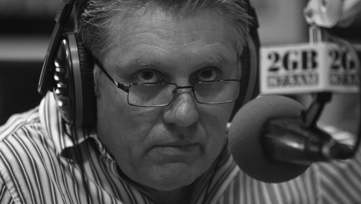 Radio shock jock Ray Hadley. (File photo)