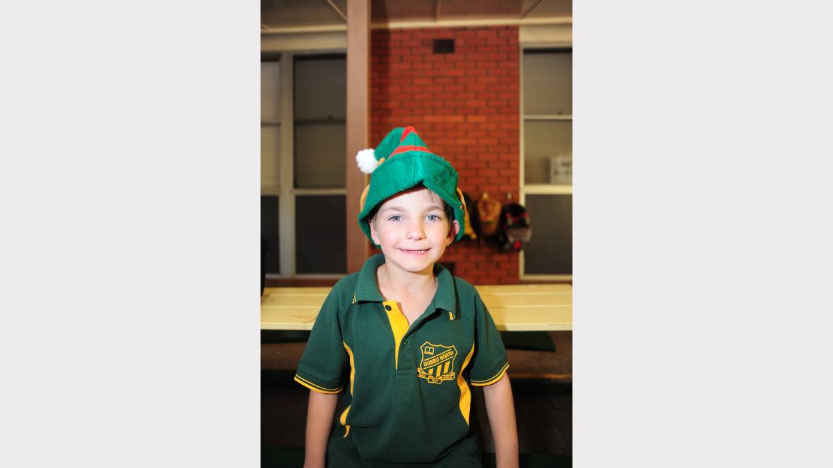 ALL I WANT FOR CHRISTMAS: Dubbo North Public kindergarten student  Jordan Lei Butcherine would like a big pool. 