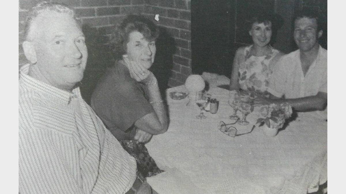 Stan and Joan Ellem with Greg and Louise Ellem.