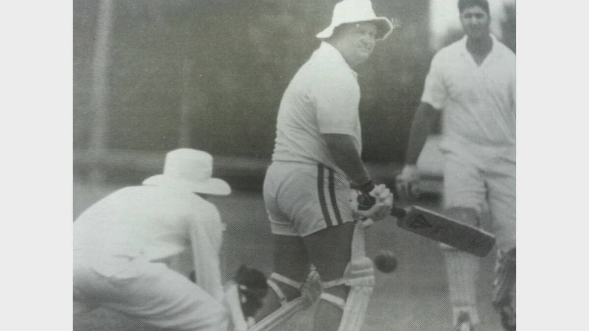 JANUARY 1993:  disappointed look on CYMS allrounder Steve Watts says it all as the ball slips down the leg side during the Kelly Cup encounter with South Dubbo. 