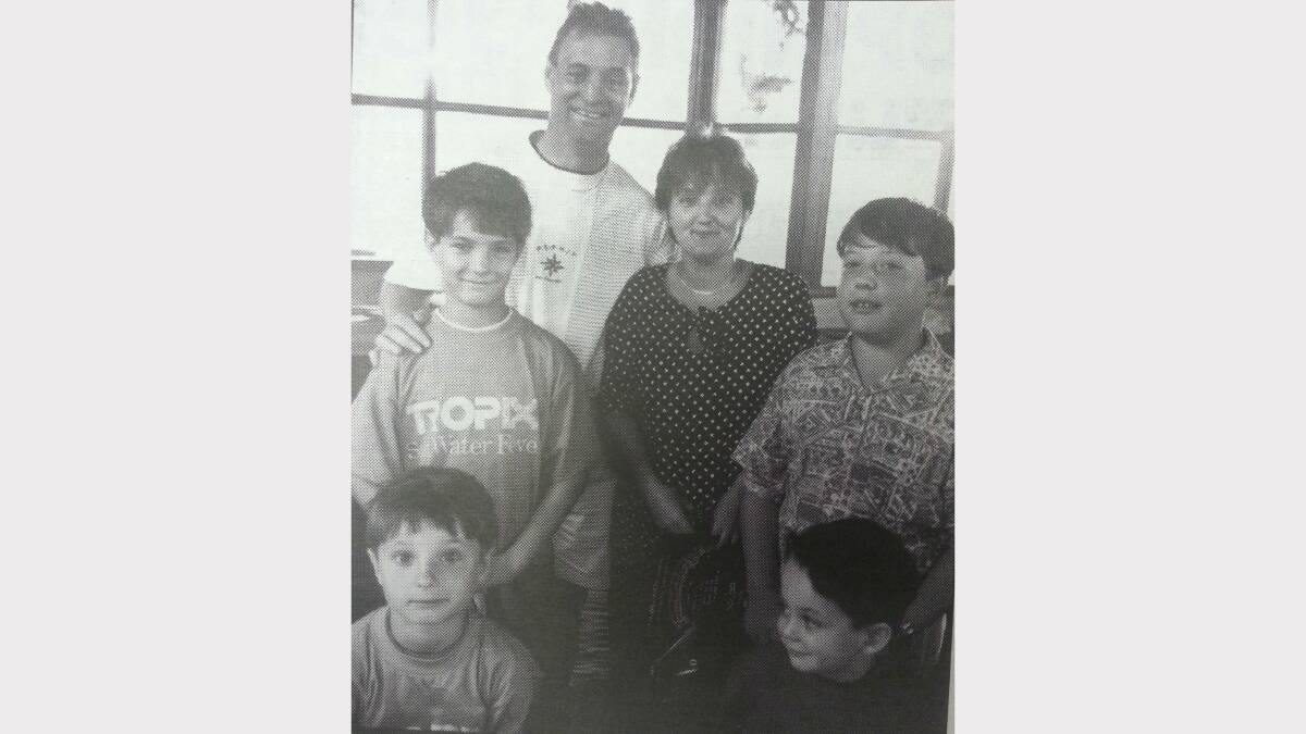 #TBT JANUARY 1993: Dining out at the South Dubbo Tavern were John, Margaret, Conor, Stuart, Eoin and Caolan Durkin. 