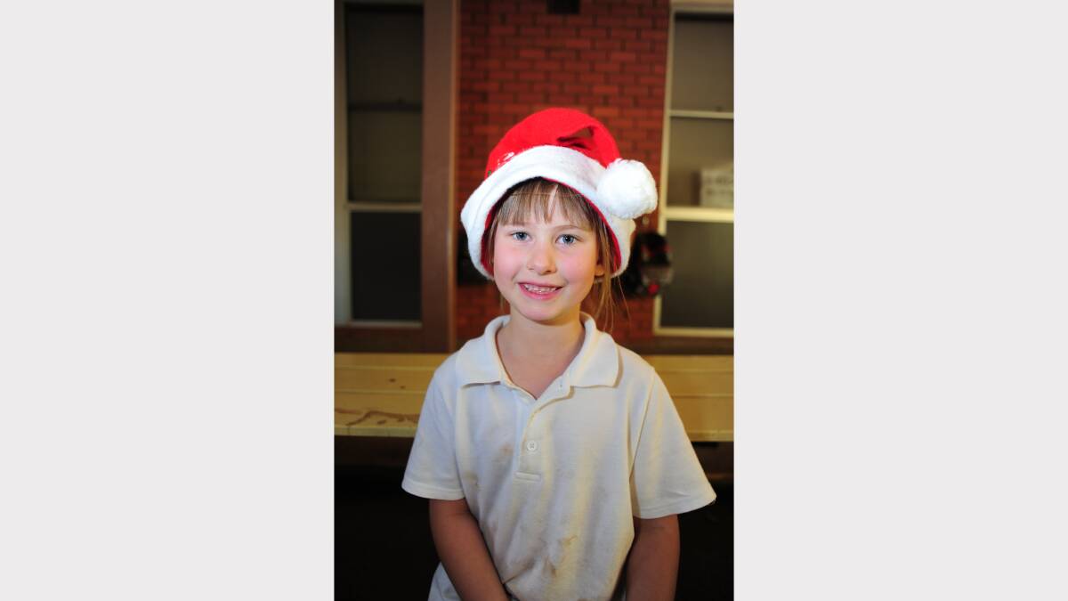 ALL I WANT FOR CHRISTMAS: Dubbo North Public kindergarten student  Felicity Brook would like a skate board.