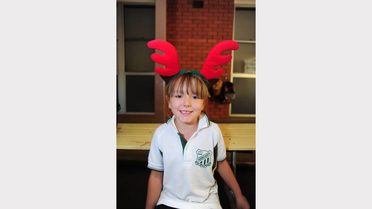 ALL I WANT FOR CHRISTMAS: Dubbo North Public kindergarten student  Mairah Sattler would like a phone. 