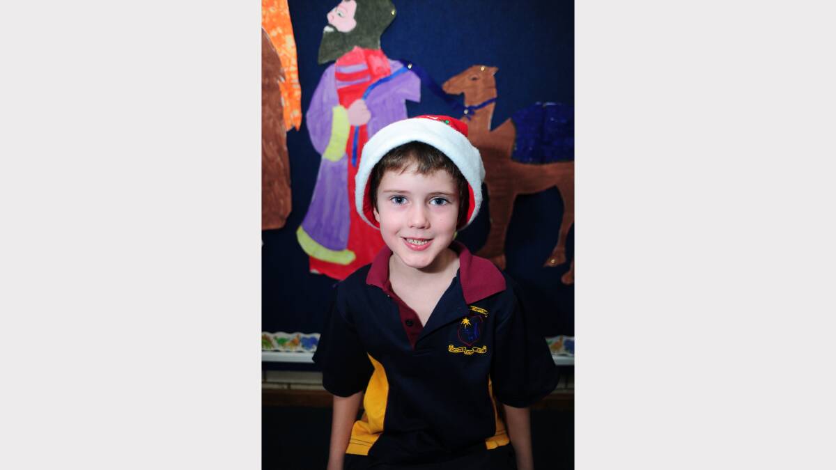 ALL I WANT FOR CHRISTMAS: St Mary's Primary School kindergarten student Eamonn Fitzgerald would like toys and movies. 