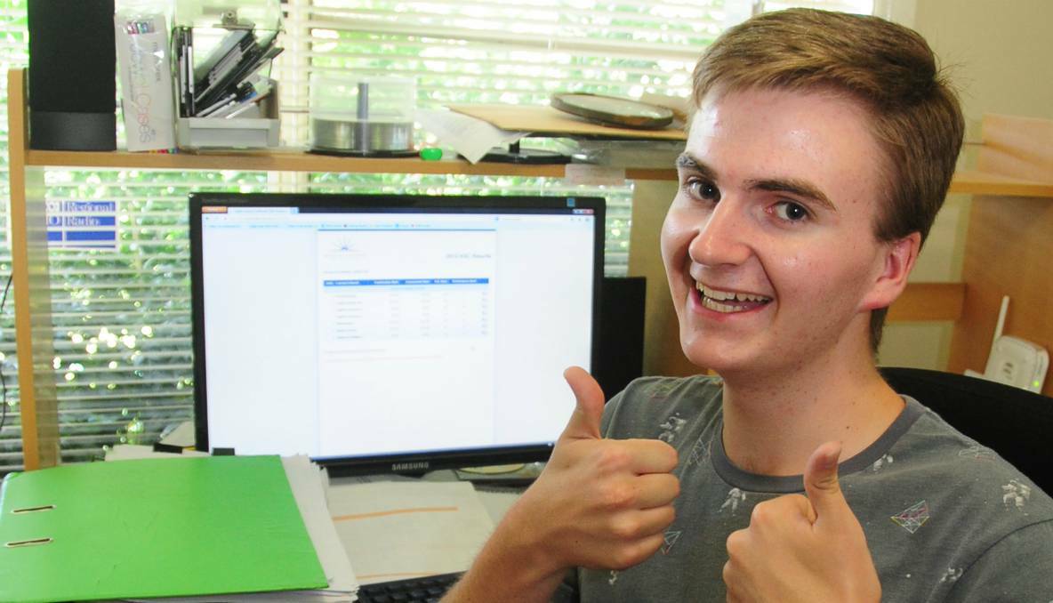 DUBBO: Mathew Doohan was very happy with his HSC results as they were released on Wednesday. 