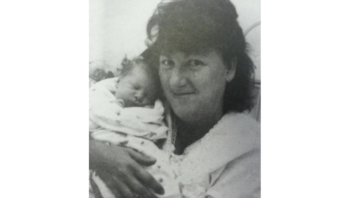 HAPPY 21st: Yvonne Burtenshaw with her baby daughter Sophie Lorraine