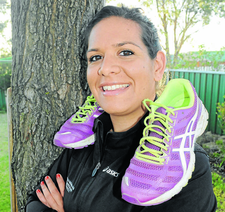 BATHURST: Bathurst’s Elise Hull has flown to Alice Springs for a 30-kilometre run this weekend which will cement her spot in the Indigenous Marathon Project and earn her a place to race in the New York Marathon. Photo: CHRIS SEABROOK 