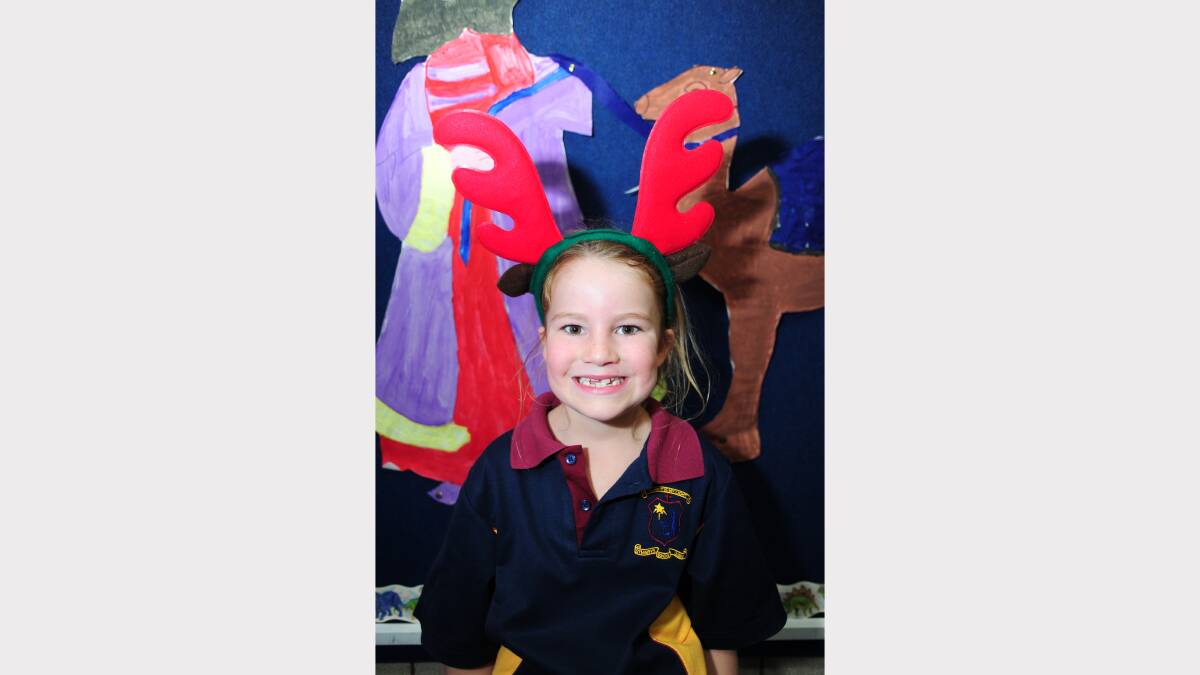 ALL I WANT FOR CHRISTMAS: St Mary's Primary School kindergarten student Emily Winterton would like a Furby Boon. 