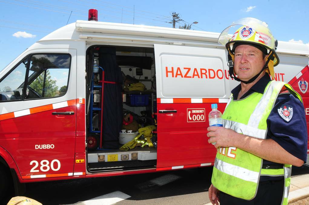 DUBBO: NSW Fire and Rescue retained firefighter John Brouff had his wallet stolen from vehicle while he was attending a call out. Photo: BELINDA SOOLE