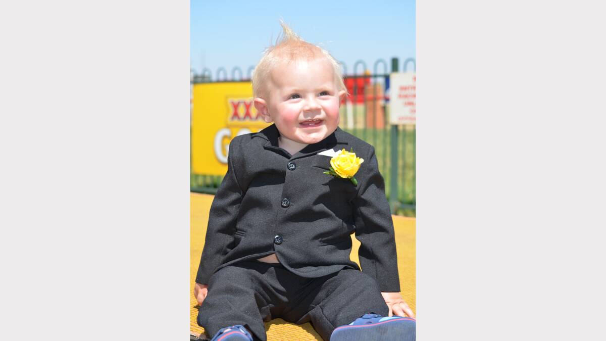 Tiny Tots boy winner Lachlan Brain Photo: GRACE RYAN, Western Magazine