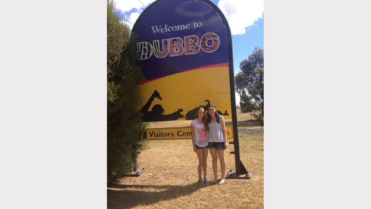 ON THE ROAD TO DUBBO: Heading towards Dubbo for One Night Stand. Photo: Karla Kuzmins via the Daily Liberal iphone app. 
