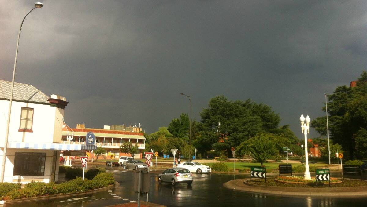 Storms in Bathurst this week have left residents without power for hours. 