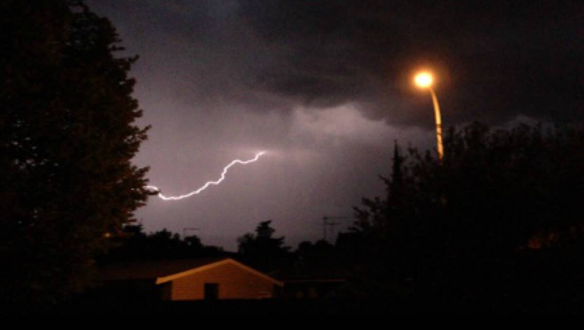 Storm in Orange. via CWD iPhone app. 